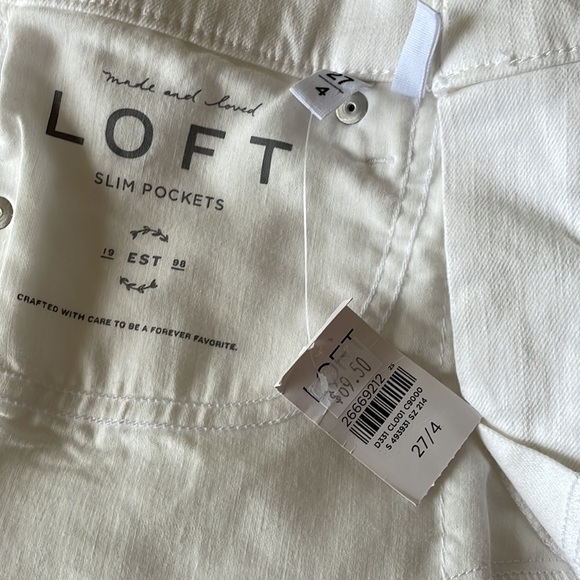 Loft slim pockets size 27 / 4skinny - Picture 6 of 6